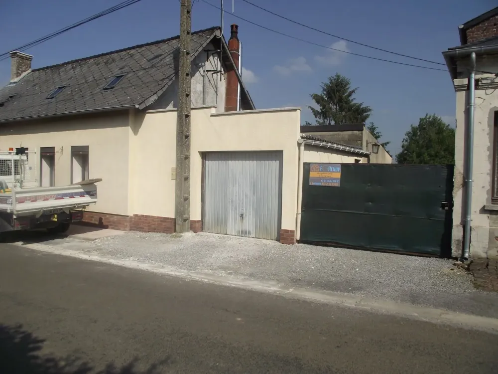 enduit garage