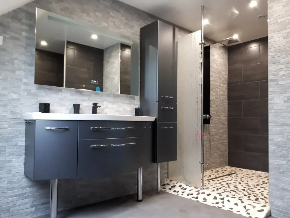 salle de bain renovee